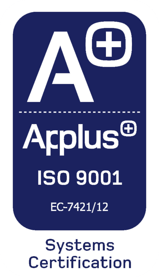 Empresa certificada en Calidad según ISO 9001
